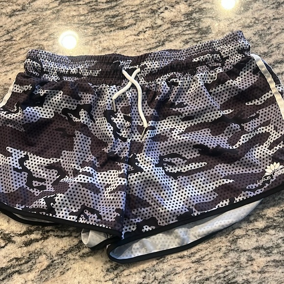Lotus Leggings Athletic Shorts - Picture 1 of 6